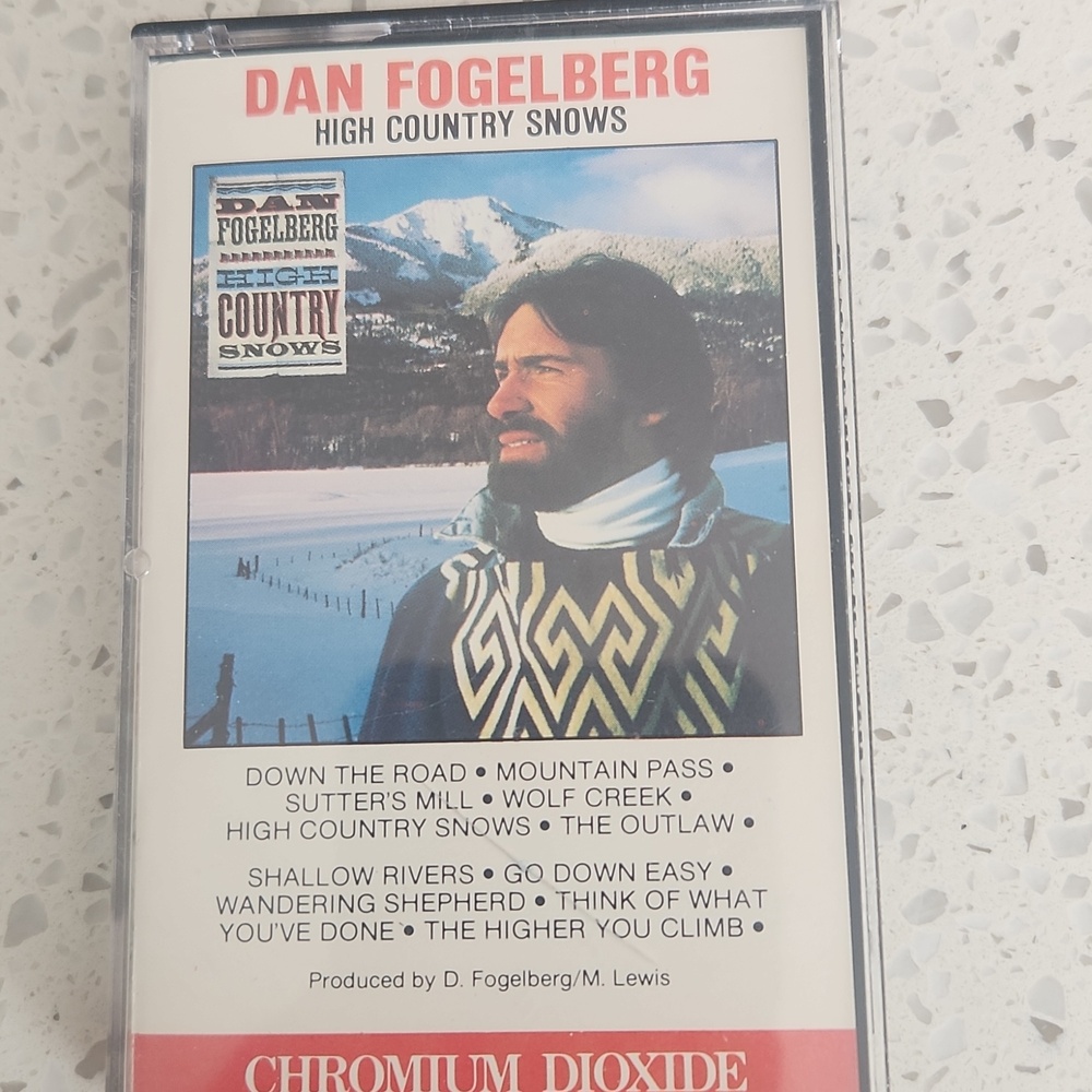 Dan Fogelberg "High Country Snows" Cassette - Pre-owened